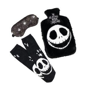 The Nightmare Before Christmas Hot Water Bottle Cover (Pack of 3) / Black/White